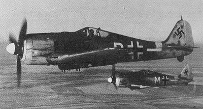 Истребитель Focke-Wulf Fw.190 G-3 Истребитель Focke-Wulf Fw.190 G-3